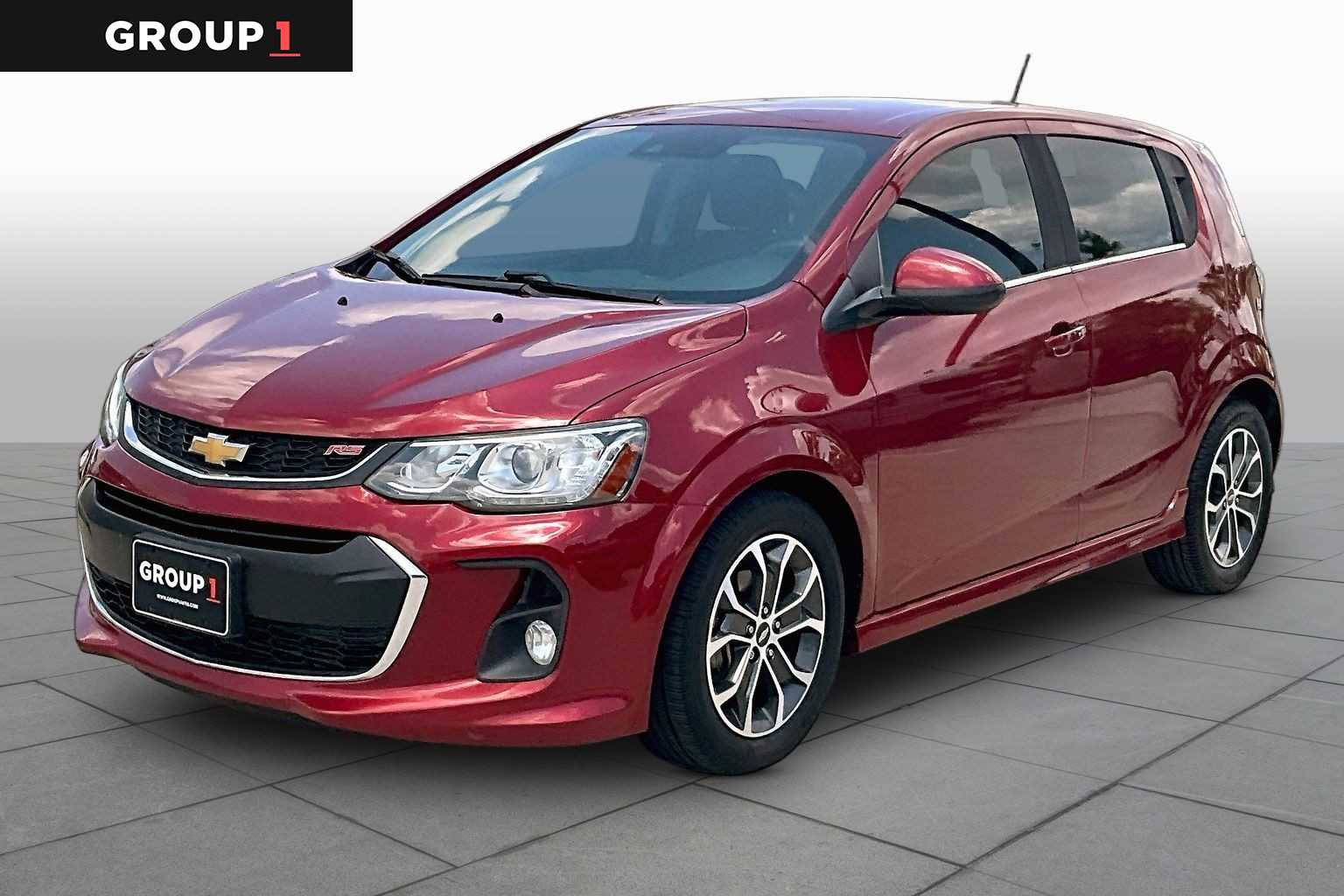 2017 Chevrolet Sonic LT Cajun Red Tintcoat at Westside Kia
