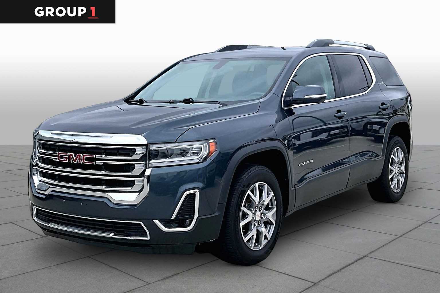 2020 GMC Acadia SLT Dark Sky Metallic at Texan GMC Buick