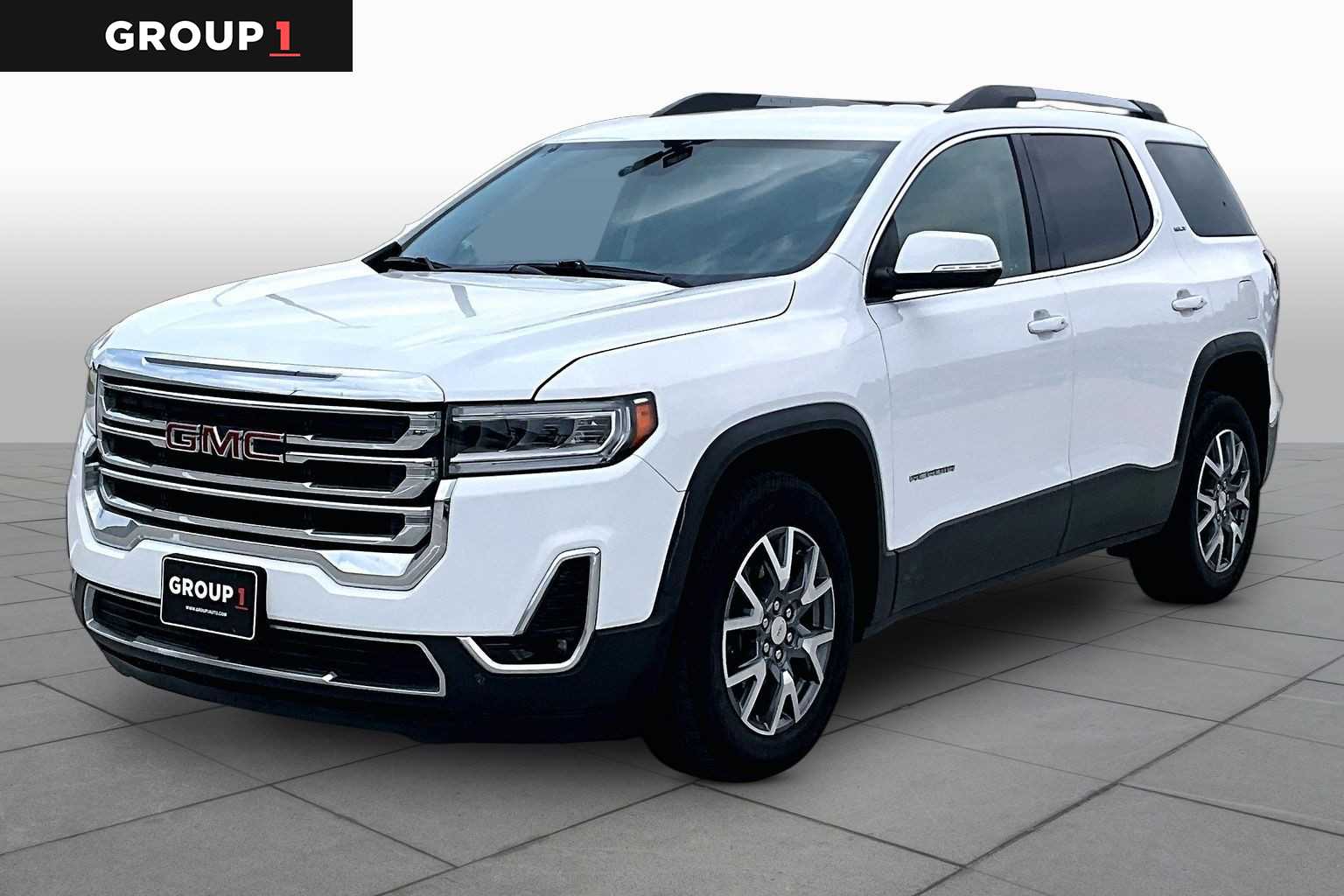 2023 GMC Acadia SLT Summit White at Lone Star Chevrolet