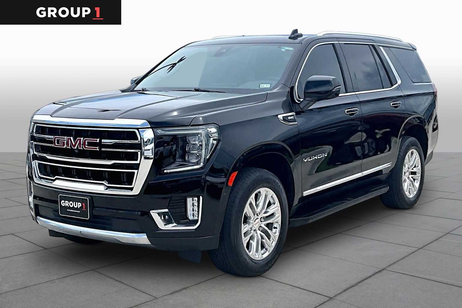 2022 GMC Yukon SLT Onyx Black at Texan GMC Buick