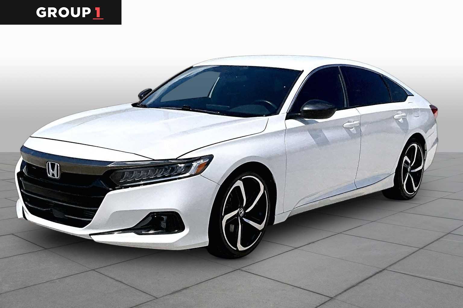 2022 Honda Accord Sport Platinum White Pearl at Lexus of Clear Lake