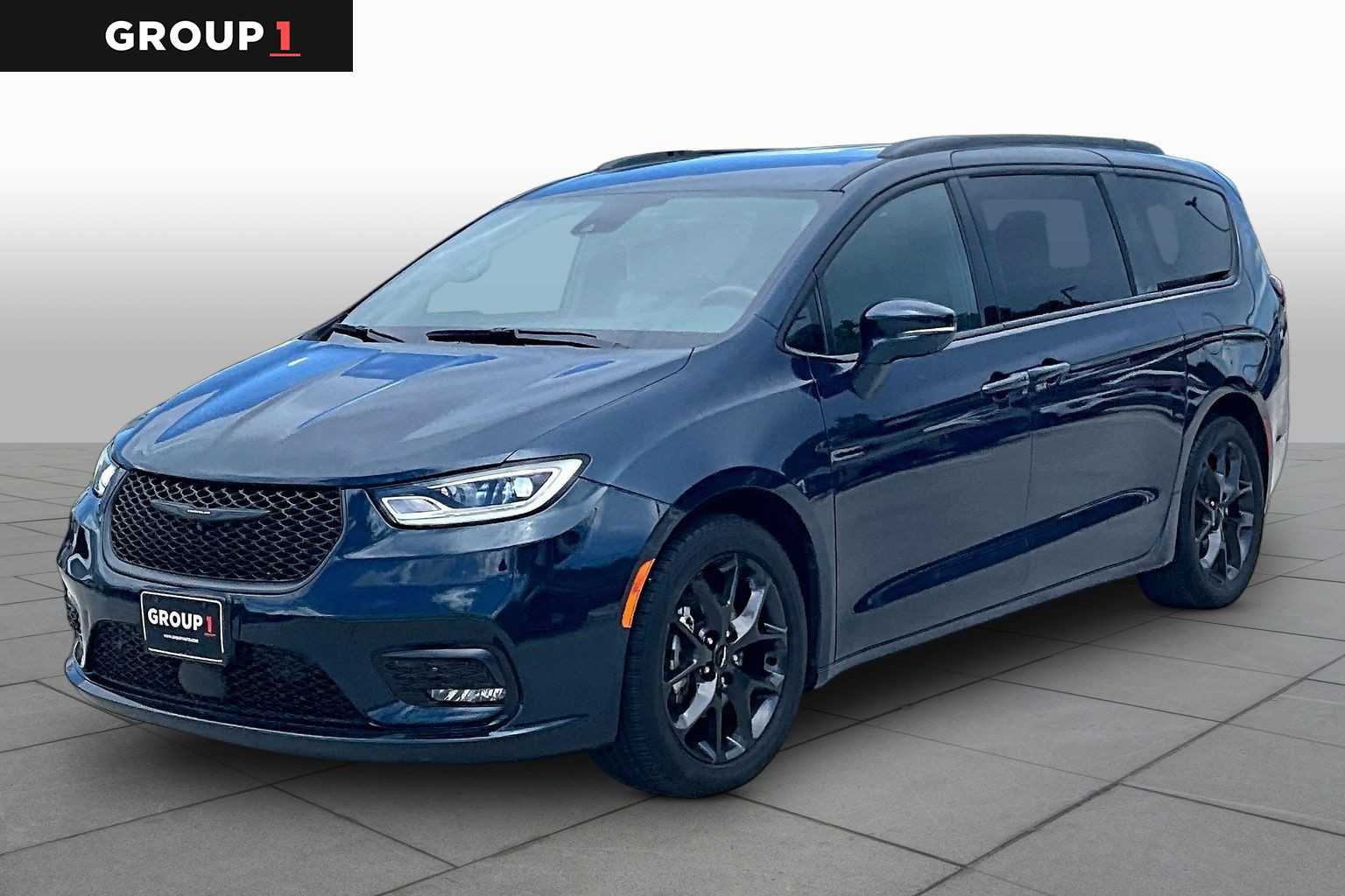 2021 Chrysler Pacifica Touring L Fathom Blue Pearlcoat at AutoNation Chevrolet Gulf Fwy