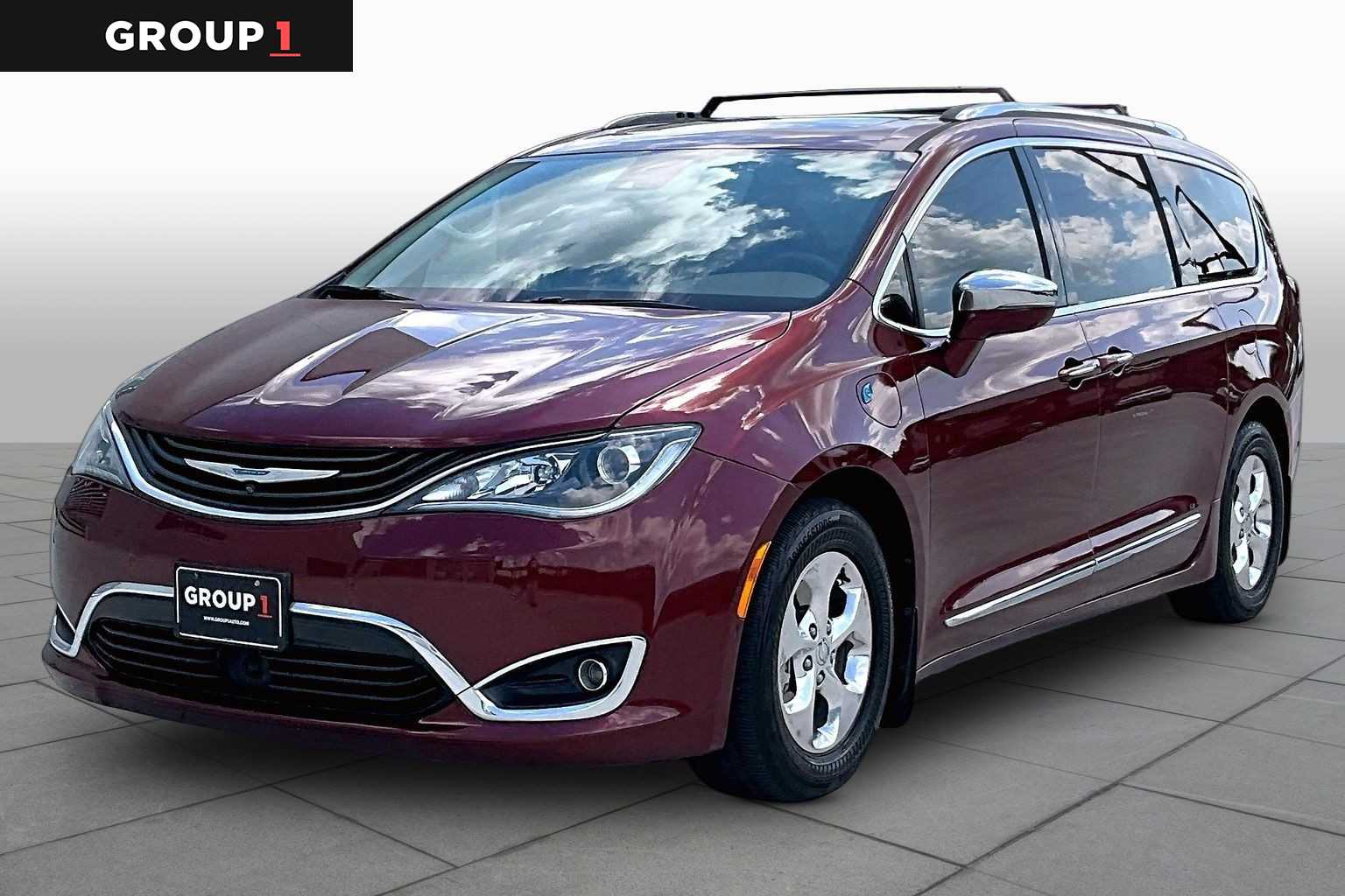 2018 Chrysler Pacifica Hybrid Limited Velvet Red Pearlcoat at Group 1 Toyota Southwest
