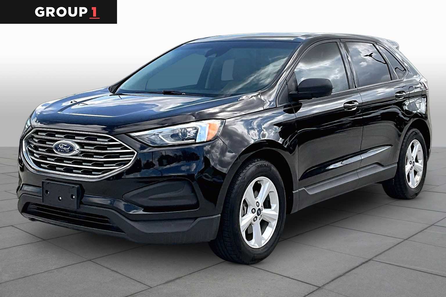 2020 Ford Edge SE Agate Black at Tomball Ford