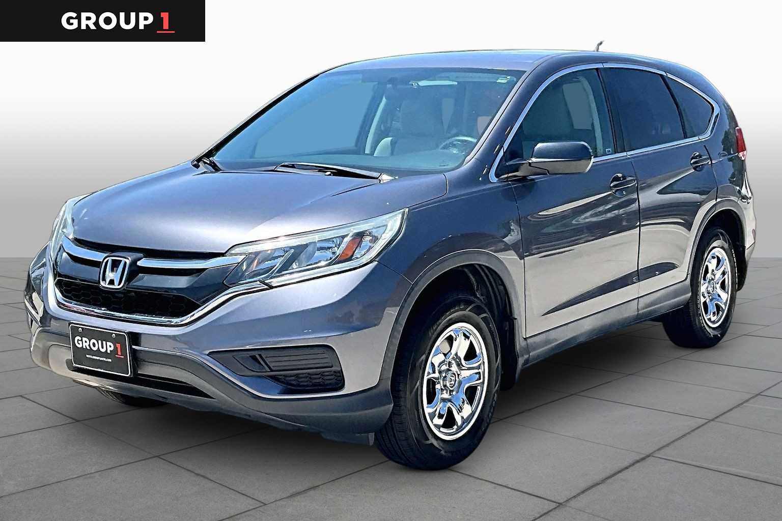 2016 Honda CR-V LX Modern Steel Metallic at AutoNation USA Katy