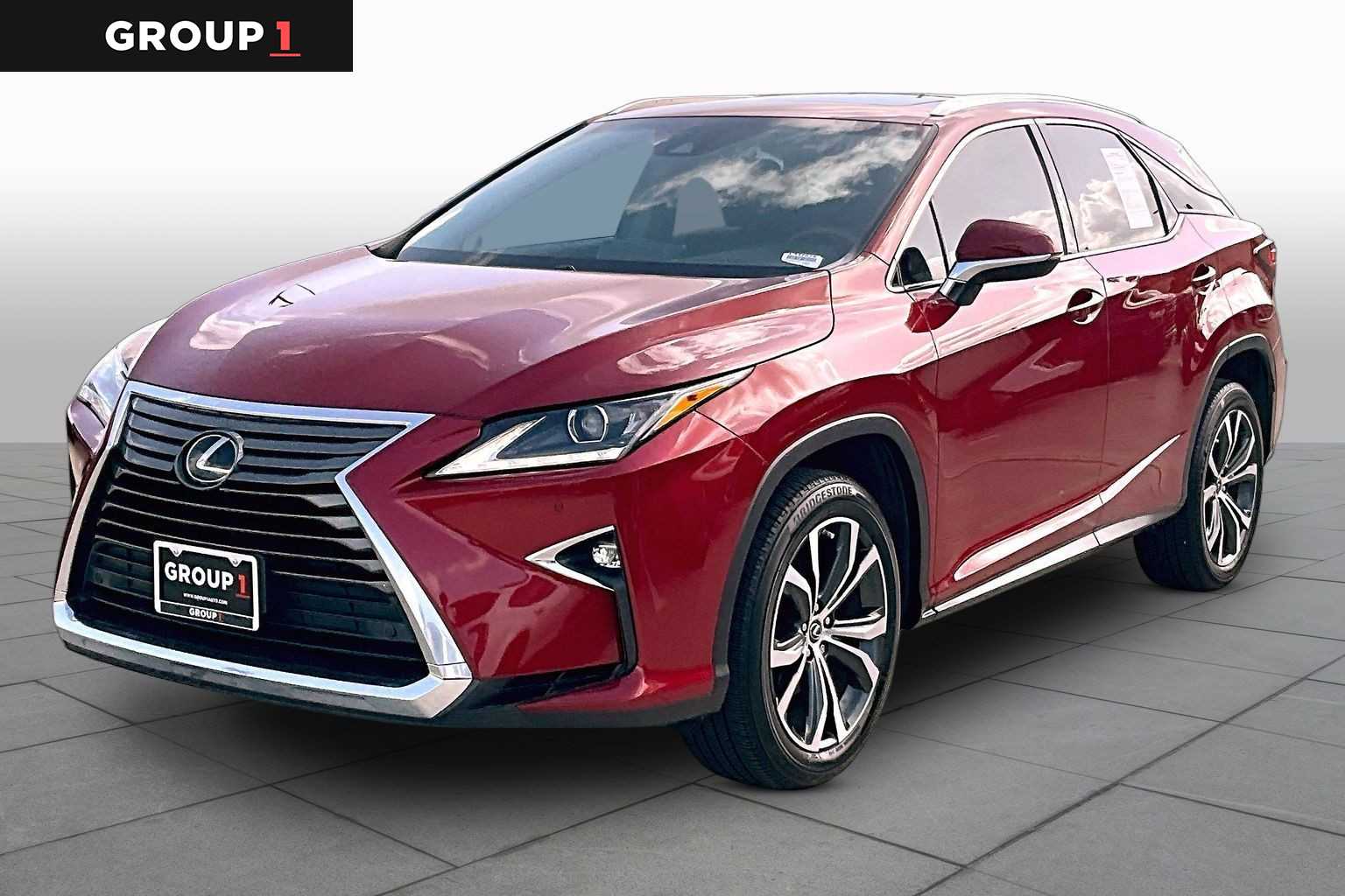 2019 Lexus RX 350  Matador Red Mica at Lexus of Clear Lake