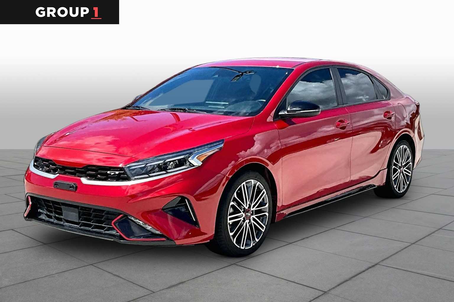 2023 Kia Forte GT Currant Red at Mac Haik Ford