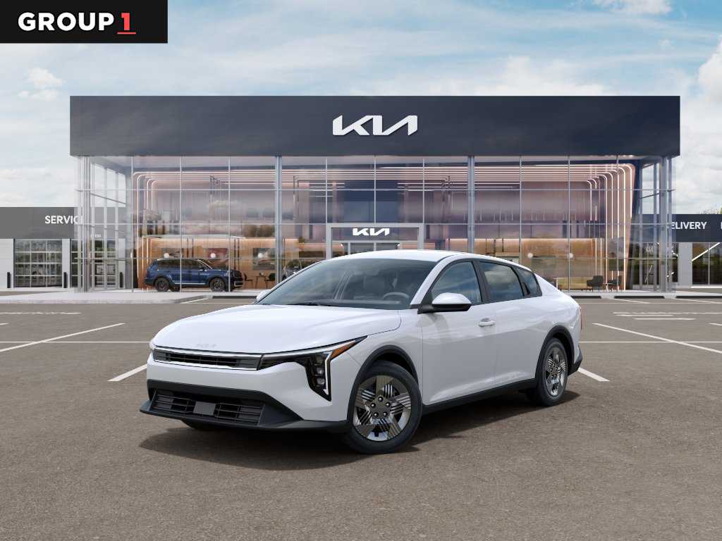 2026 Kia K4 LX Snow White Pearl at Westside Kia