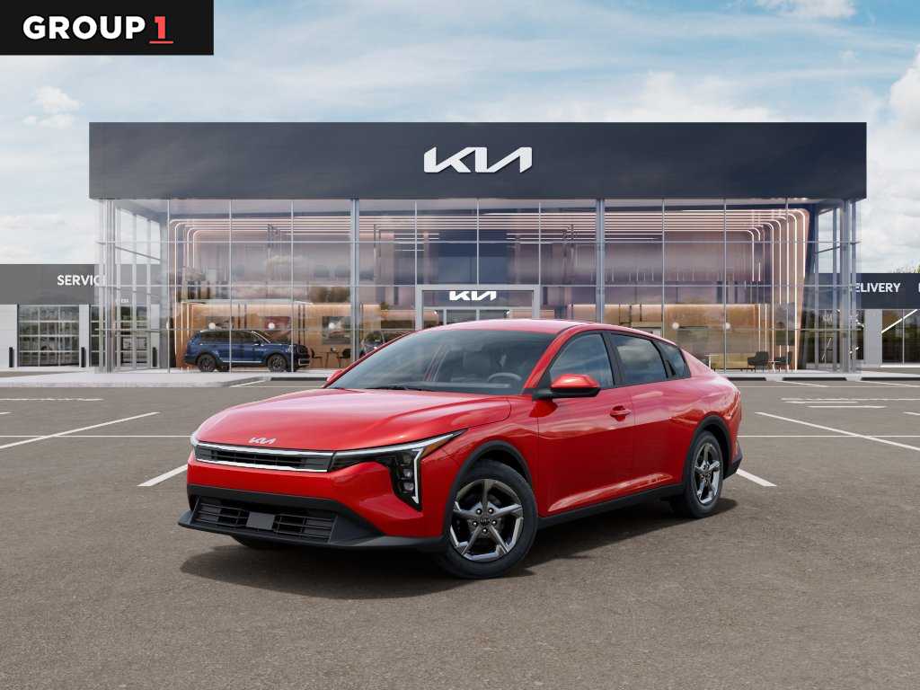 2026 Kia K4 LXS Currant Red at Westside Kia