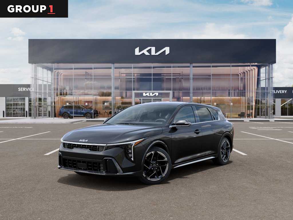 2026 Kia K4 Hatchback GT-Line Interstellar Gray at Beck & Masten Kia