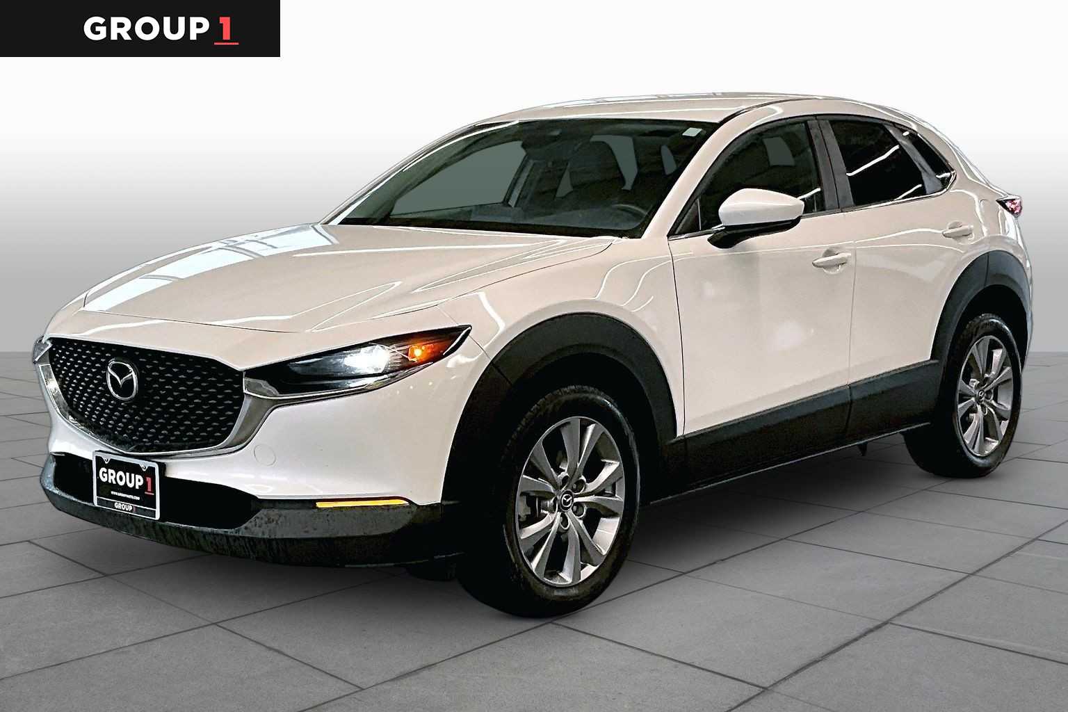 2020 Mazda CX-30 Select Package Snowflake White Pearl Mica at AutoNation USA Katy