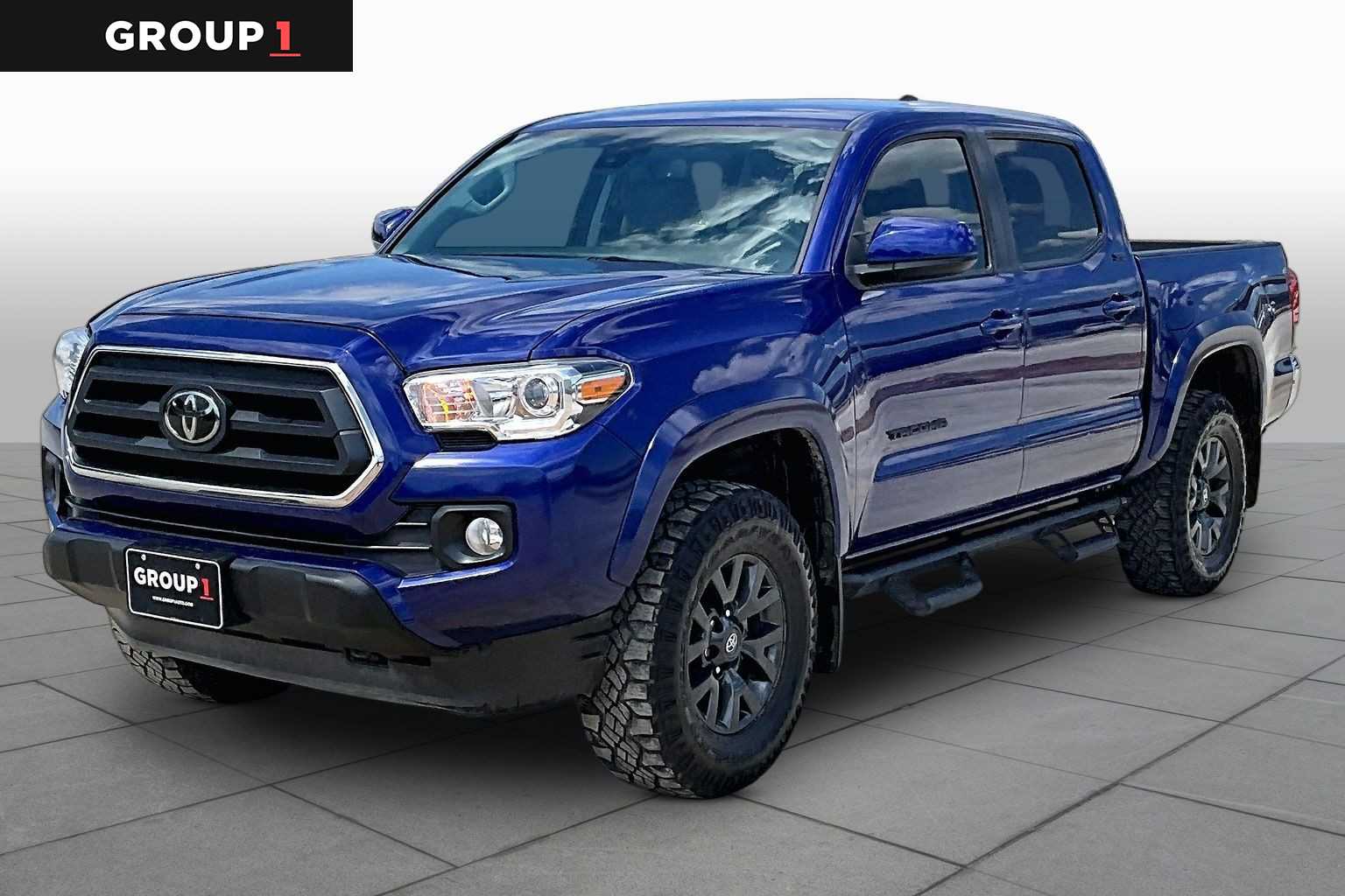 2023 Toyota Tacoma SR5 Blue Crush Metallic at Group 1 Toyota Southwest