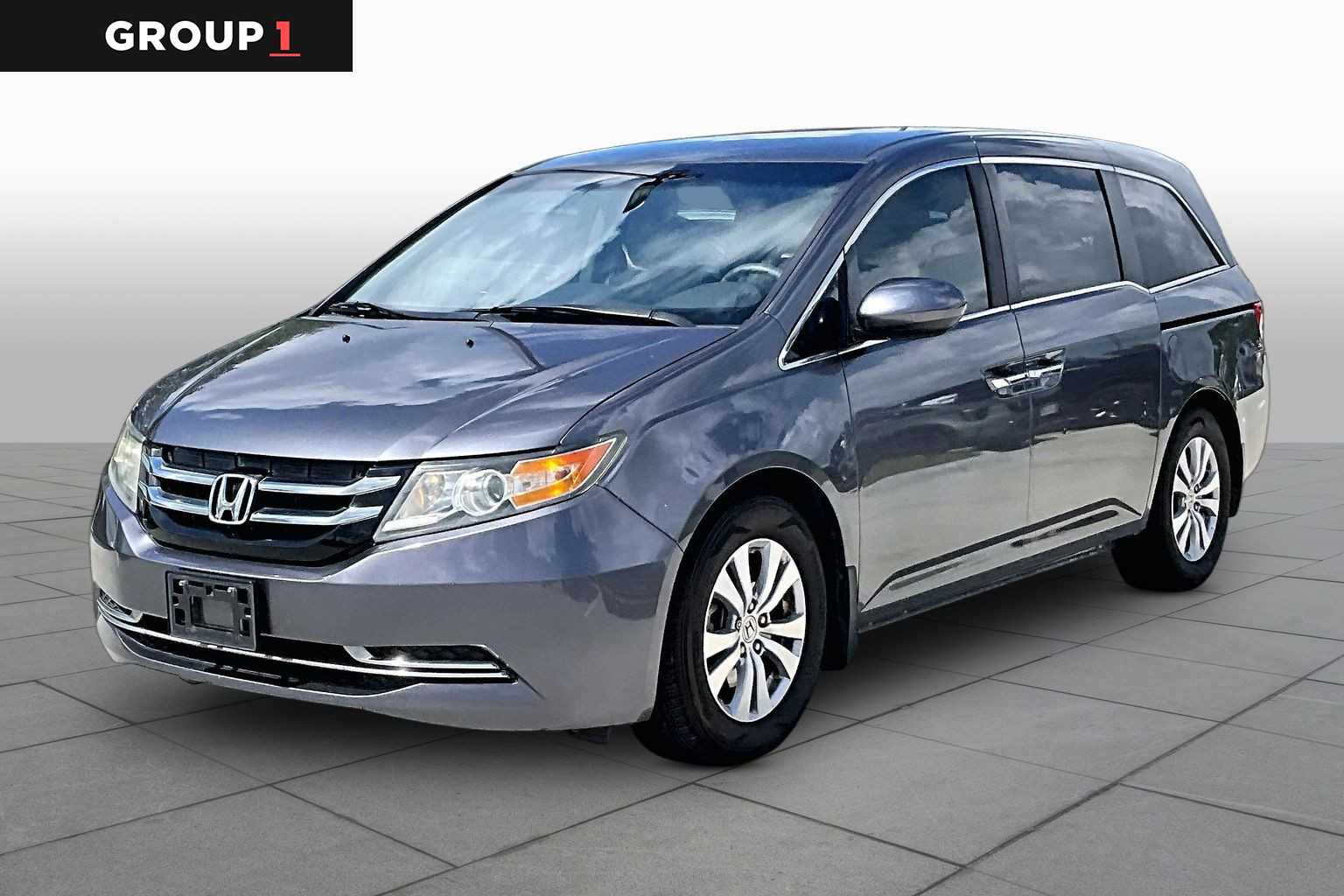 2015 Honda Odyssey EX Alabaster Silver Metallic at AutoNation USA Houston