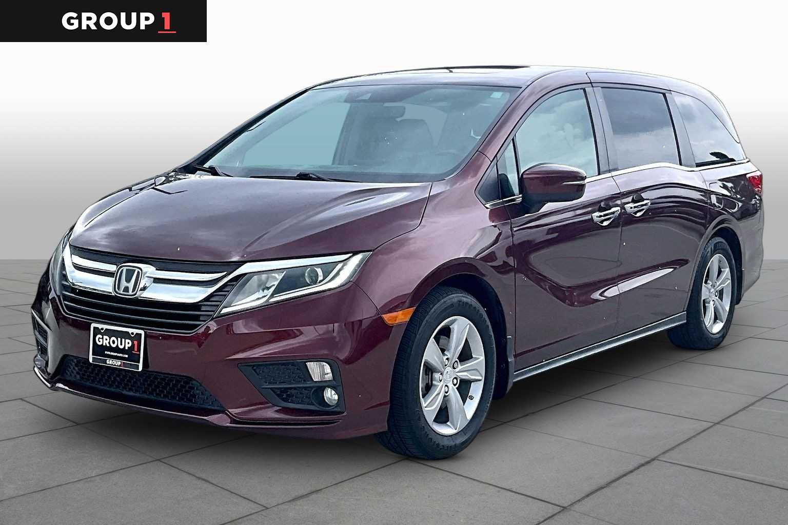 2018 Honda Odyssey EX-L Deep Scarlet Pearl at Group 1 Toyota Southwest