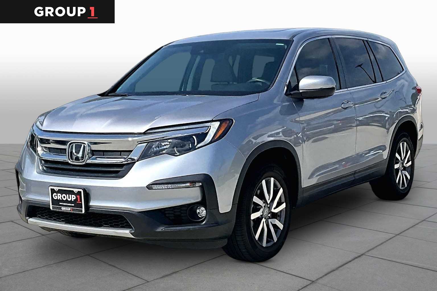 2022 Honda Pilot EX-L Lunar Silver Metallic at Group 1 Toyota Southwest