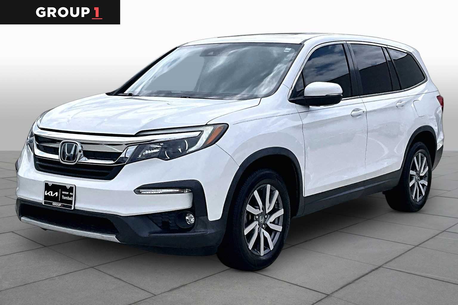 2020 Honda Pilot EX-L Platinum White Pearl at Honda of Clear Lake