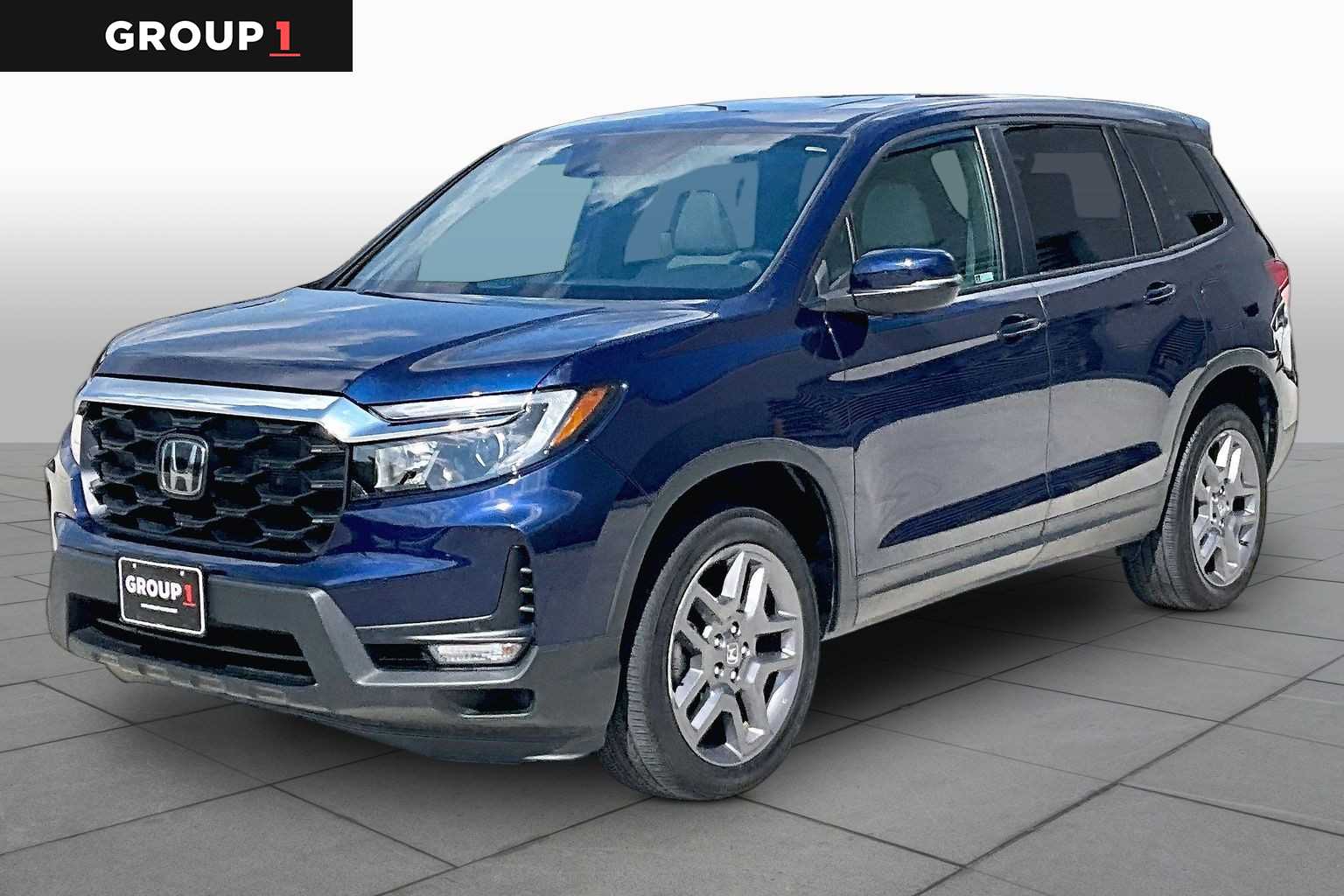 2023 Honda Passport EX-L Obsidian Blue Pearl at Team Toyota