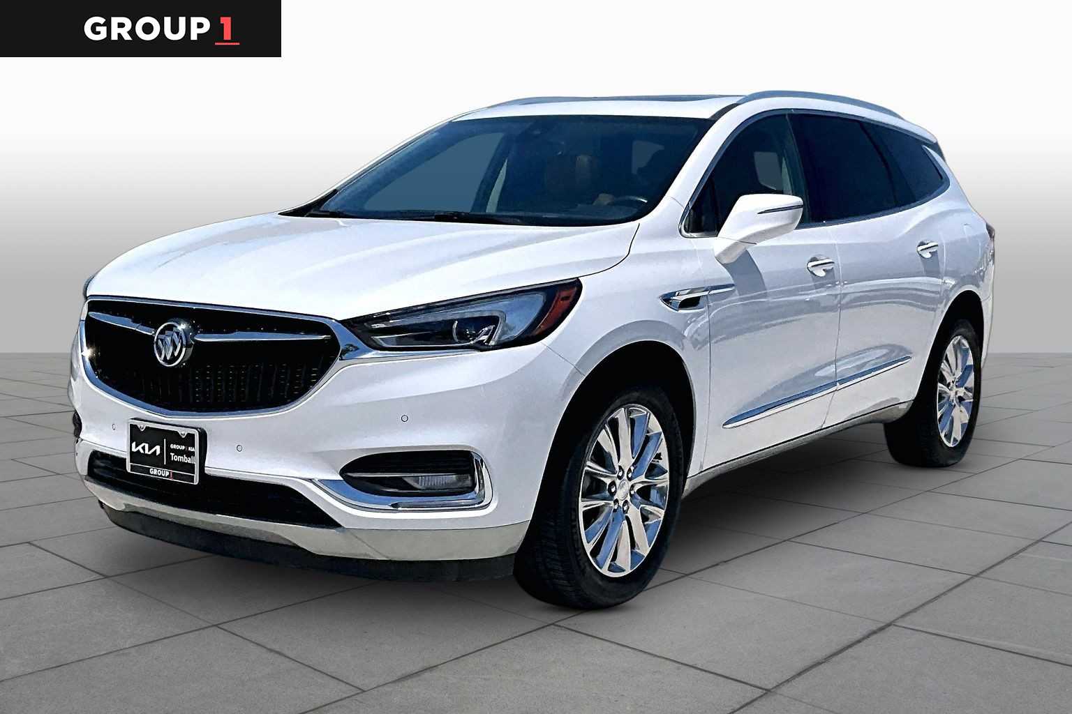 2019 Buick Enclave Premium White Frost Tricoat at Group 1 GMC Buick South