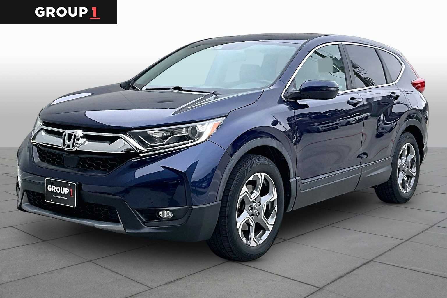 2019 Honda CR-V EX-L Obsidian Blue Pearl at Honda of Clear Lake
