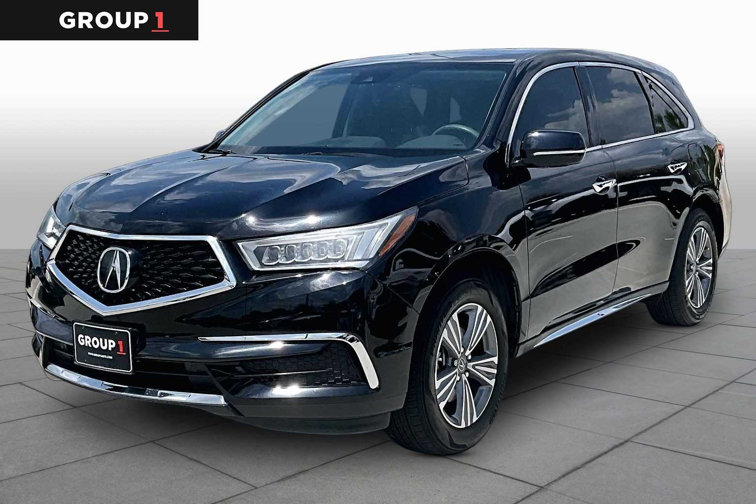 2020 Acura MDX  Majestic Black Pearl at AutoNation USA Houston