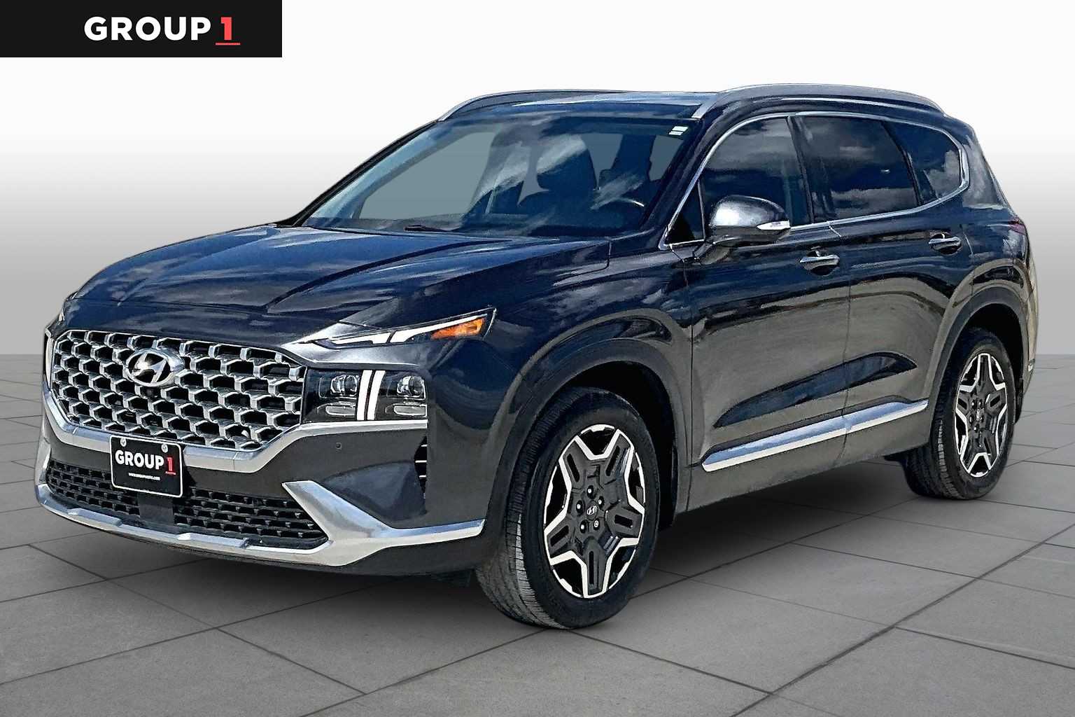 2022 Hyundai Santa Fe Limited Portofino Gray at HGreg Houston