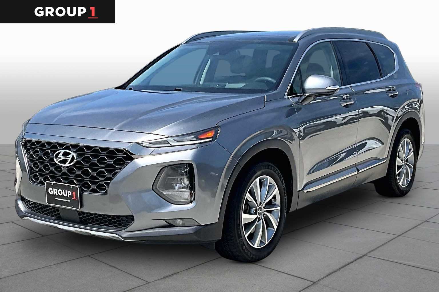 2020 Hyundai Santa Fe Limited Machine Gray at Beck & Masten Kia