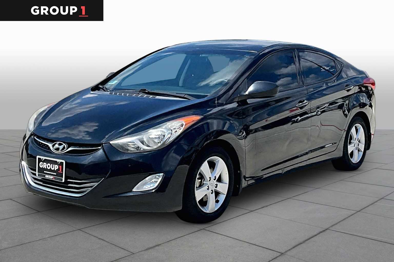 2013 Hyundai Elantra GLS Phantom Black Metallic at Mac Haik Ford