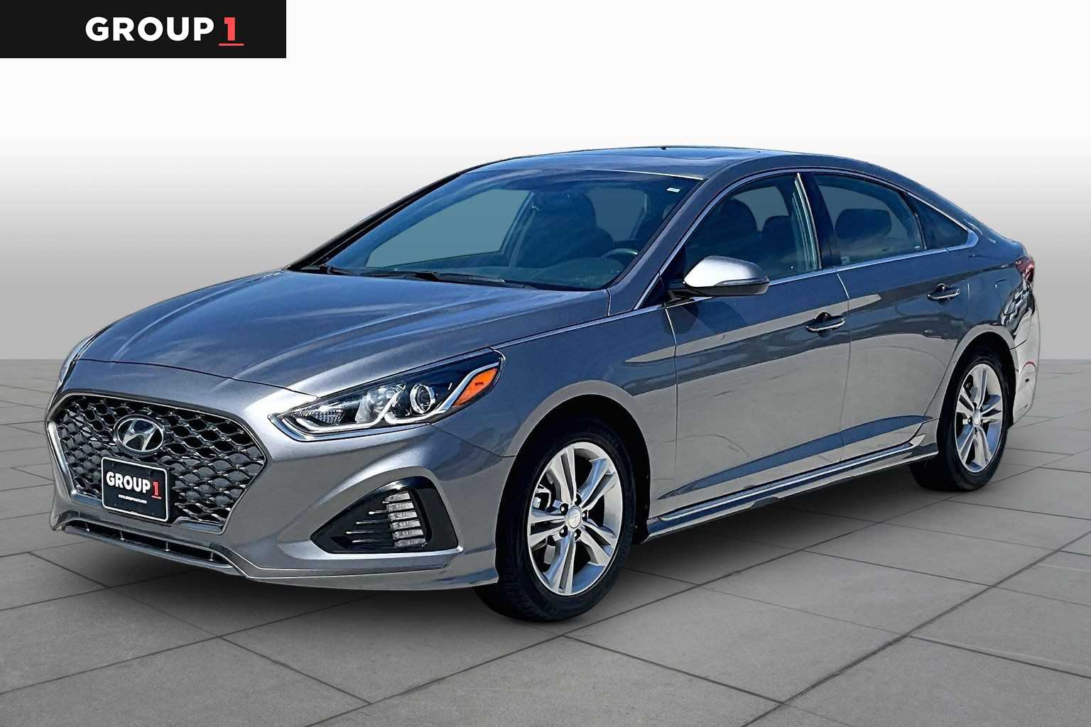 2018 Hyundai Sonata Sport Machine Gray at Auto Boutique Texas