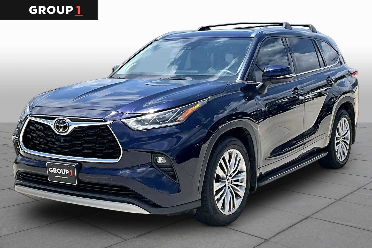 2021 Toyota Highlander Platinum Blueprint at HGreg Houston