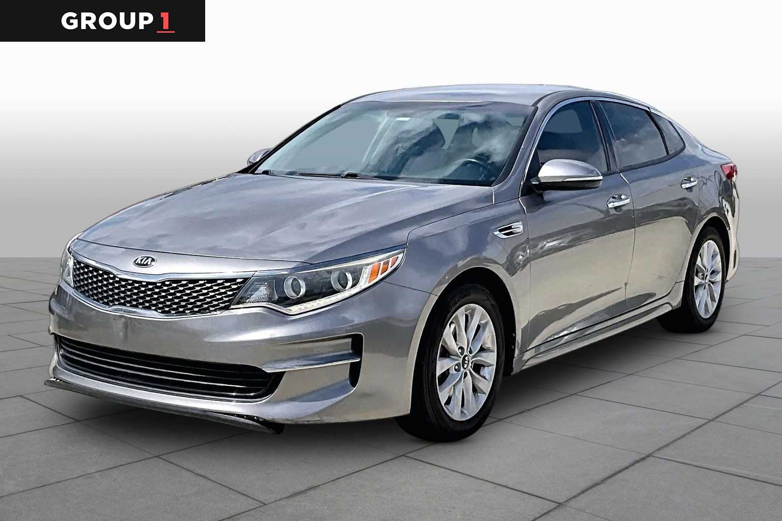 2016 Kia Optima EX Titanium Gray at HGreg Houston