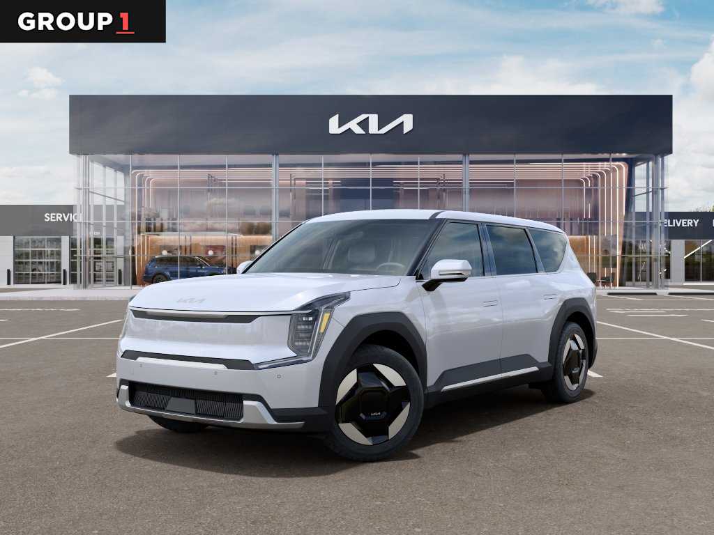 2026 Kia EV9 Light Long Range GLACIAL/WHITE P at Westside Kia