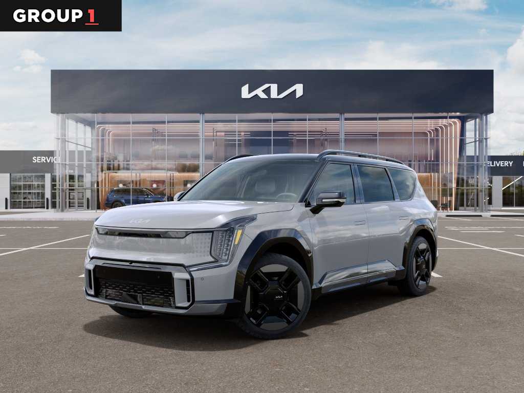 2026 Kia EV9 GT-Line Wolf Gray/Ebony Black Roof at Westside Kia