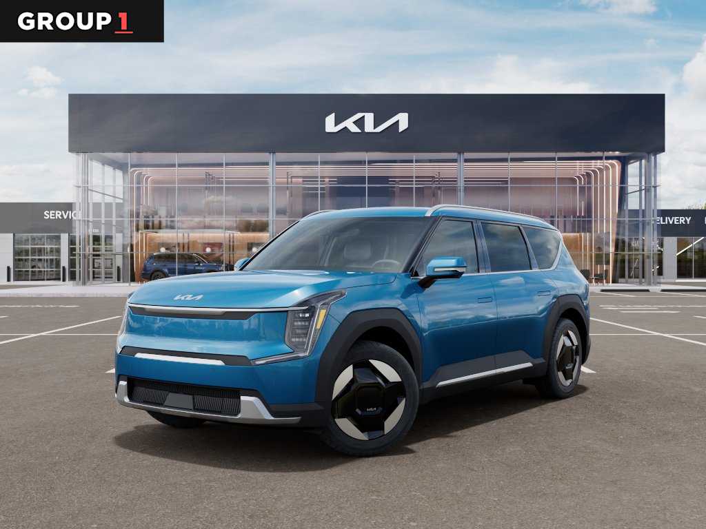 2026 Kia EV9 Wind Ocean Blue at Beck & Masten Kia