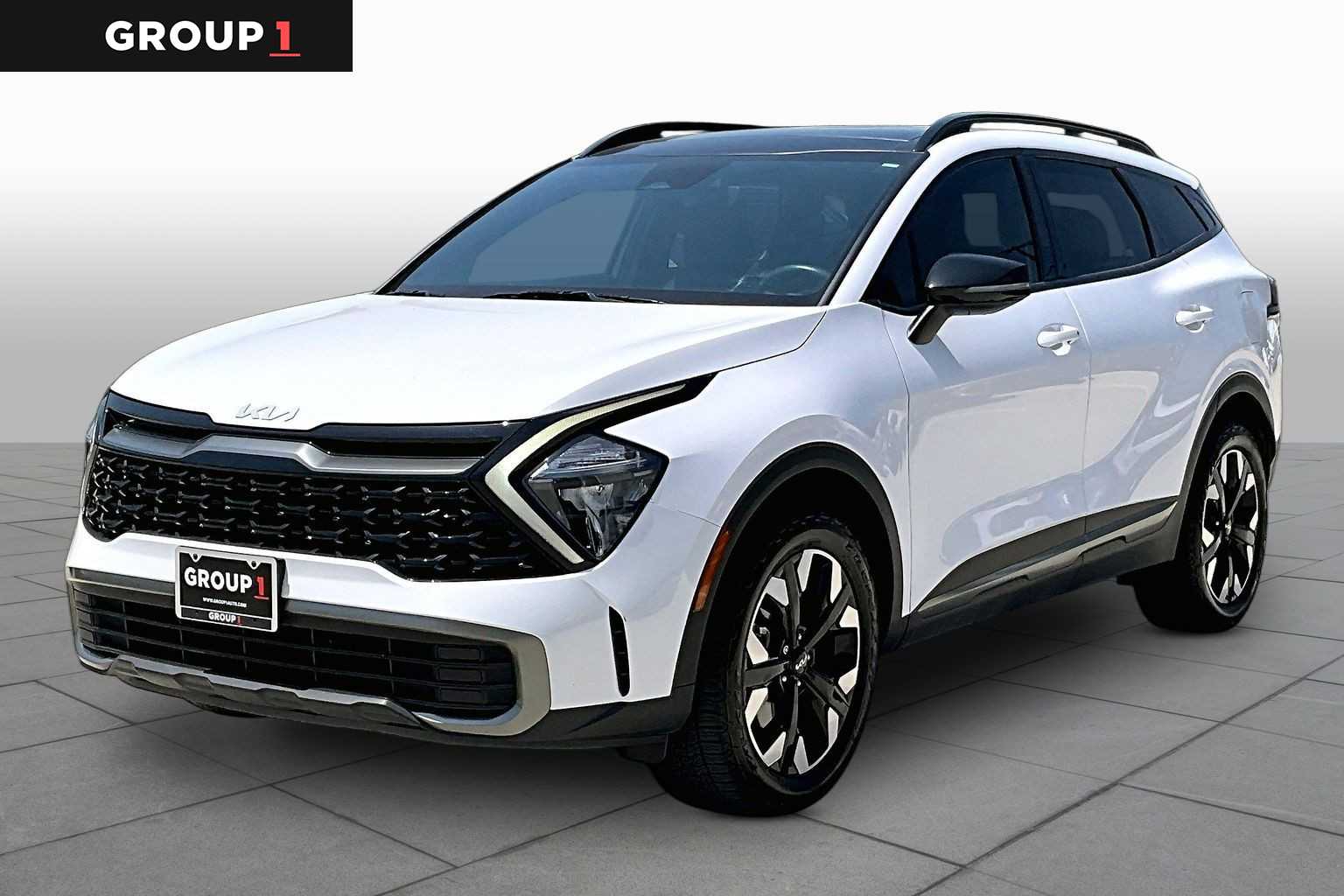 2023 Kia Sportage X-Line Glacial White Pearl at Westside Kia