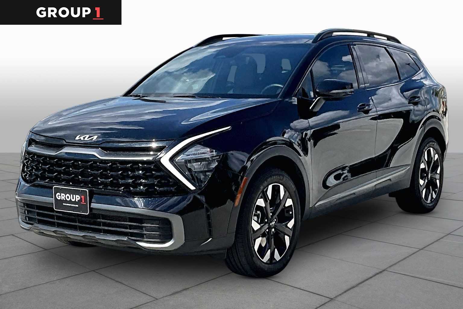 2023 Kia Sportage X-Line Ebony Black at Beck & Masten Kia