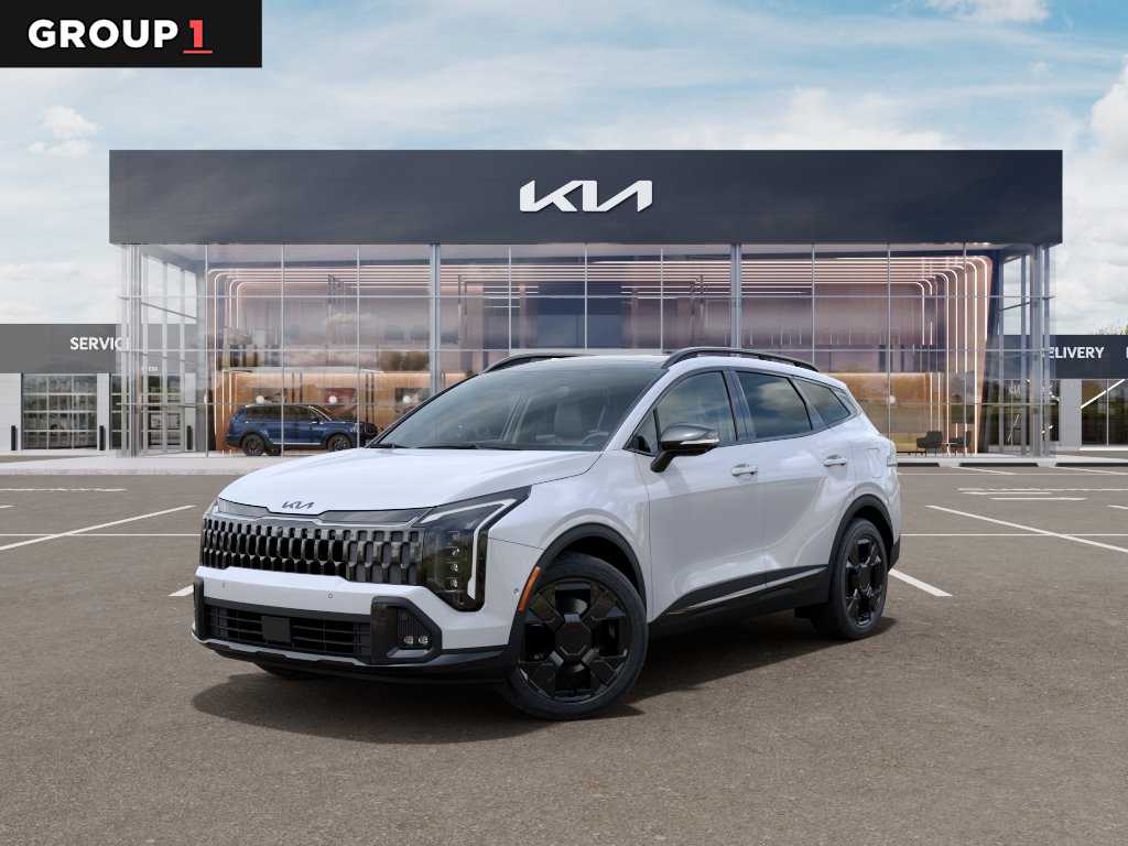 2026 Kia Sportage X-Pro Prestige Glacial White Pearl at Beck & Masten Kia