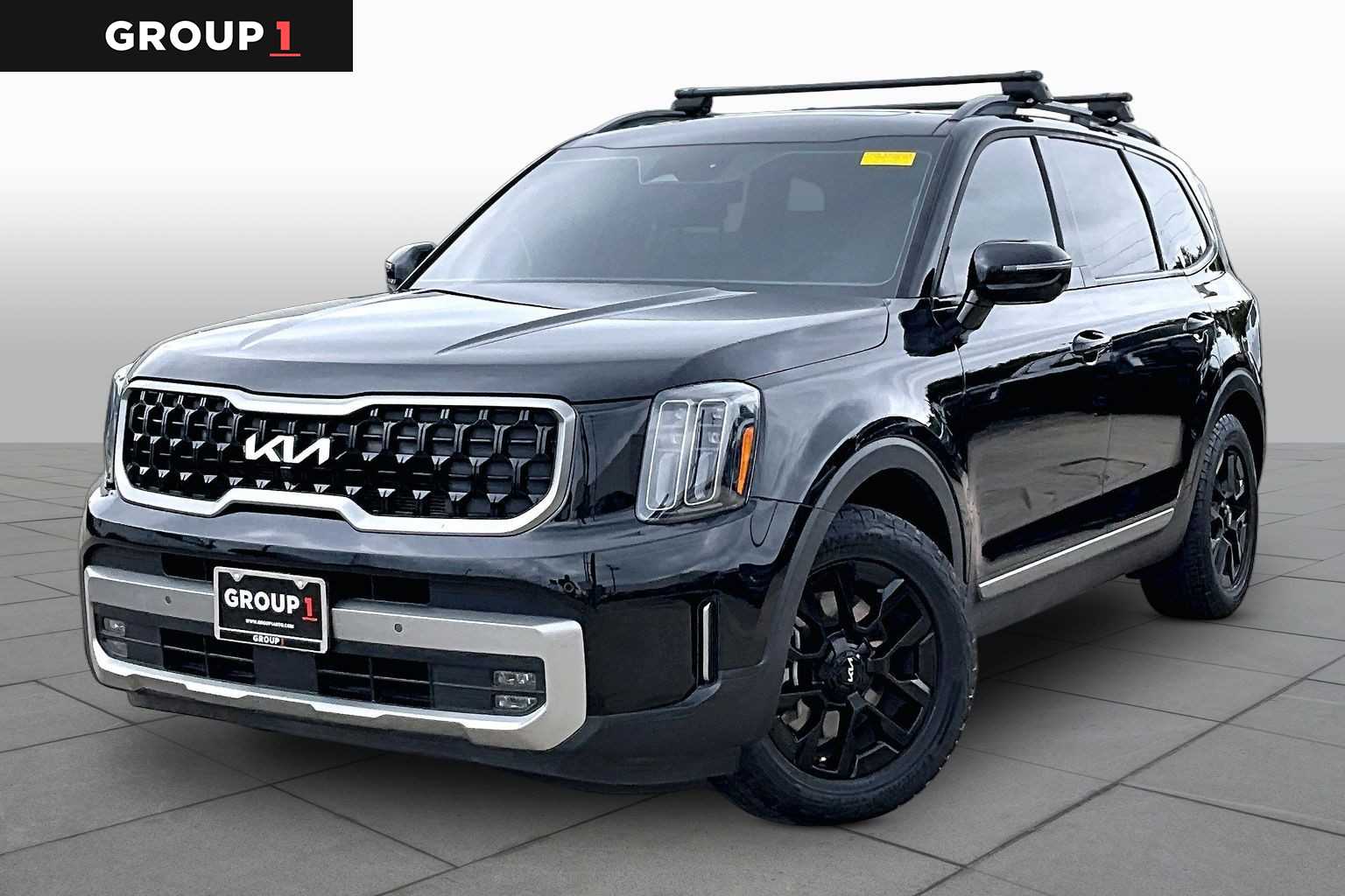 2023 Kia Telluride SX Prestige X-Pro Ebony Black at Group 1 GMC Buick South