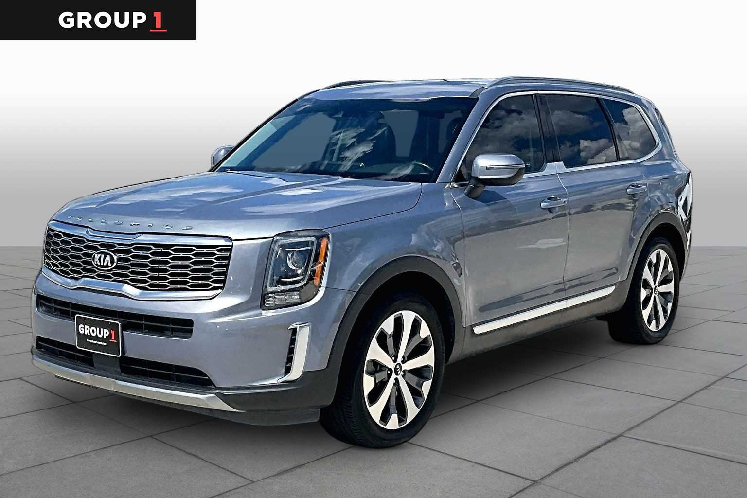 2020 Kia Telluride S Everlasting Silver at Beck & Masten Kia