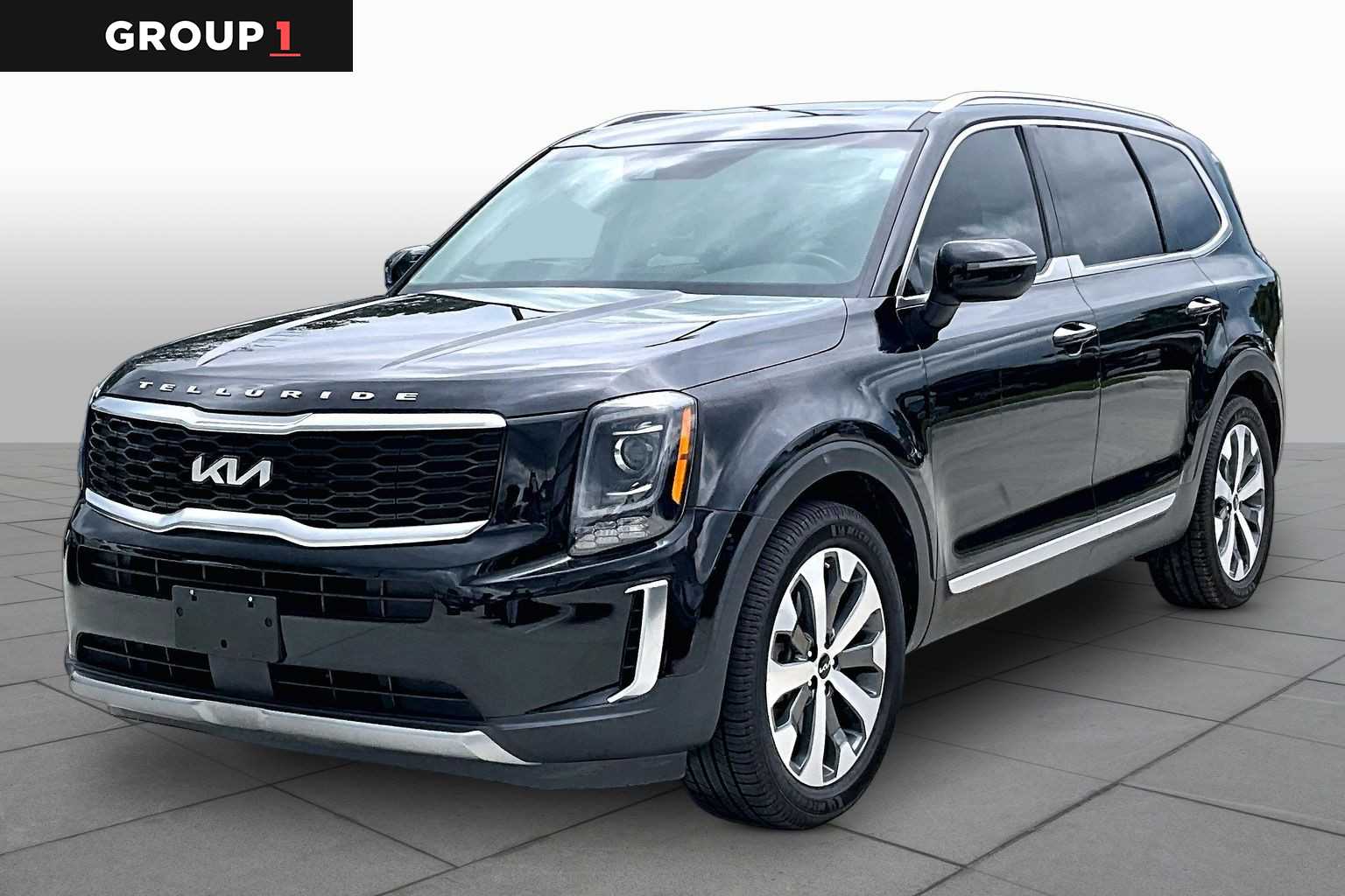 2022 Kia Telluride S Ebony Black at Beck & Masten Kia