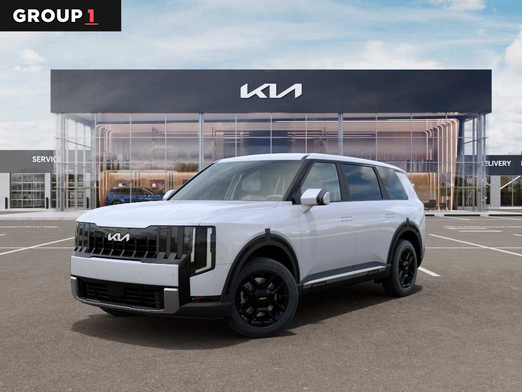 2027 Kia Telluride LX Glacial White Pearl at Westside Kia