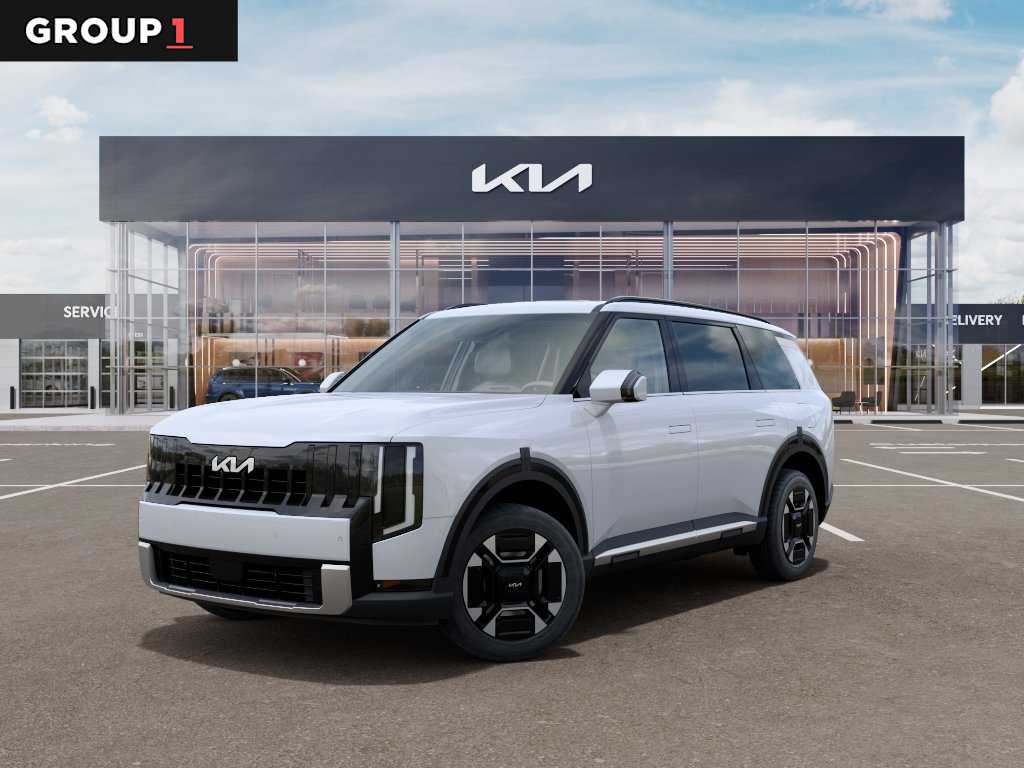 2027 Kia Telluride Hybrid EX GLACIAL/WHITE P at Friendly Ford Crosby