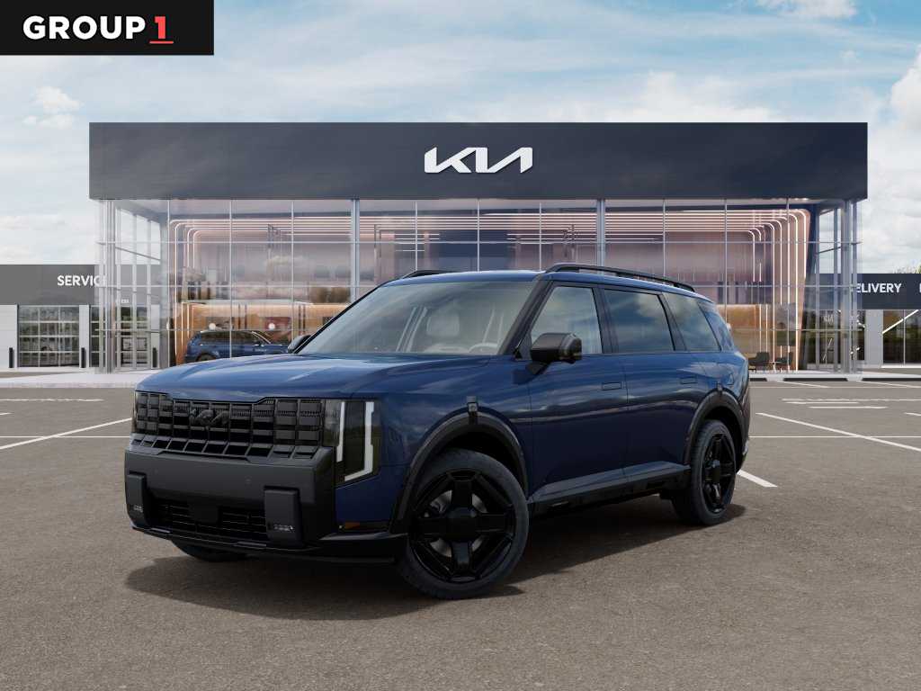 2027 Kia Telluride Hybrid X-Line SX Midnight Lake Blue at Westside Kia