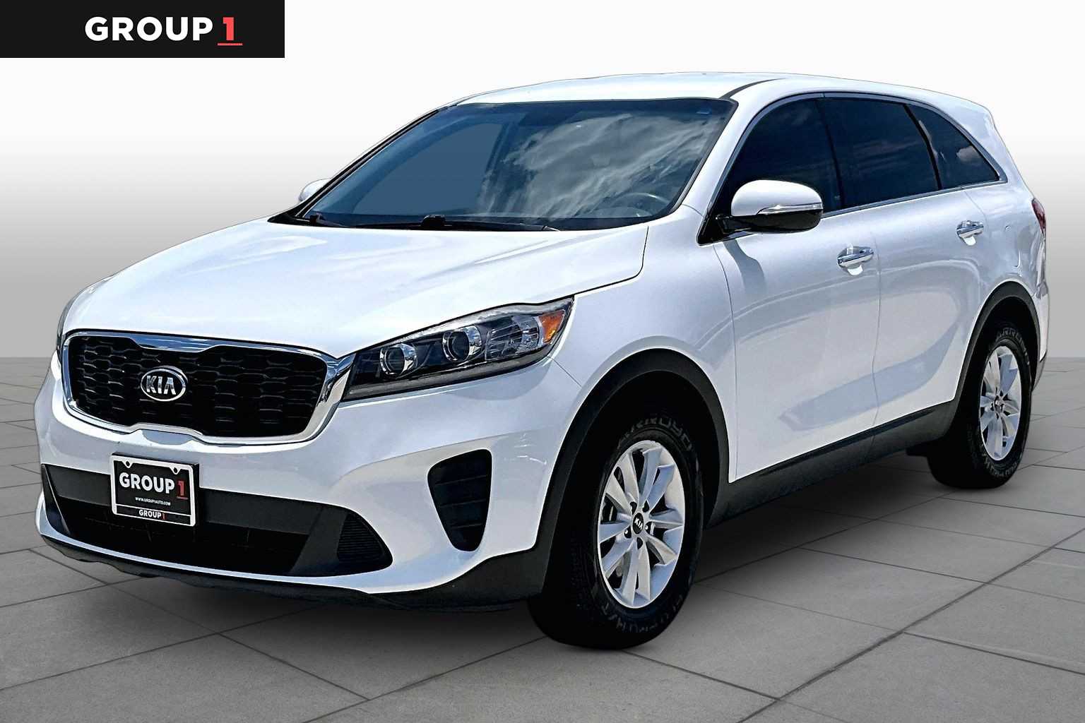2019 Kia Sorento LX V6 Snow White Pearl at Beck & Masten Kia