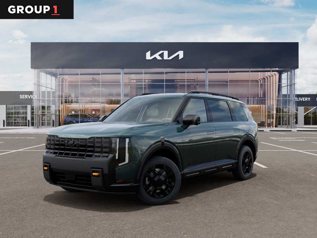2027 Kia Telluride X-Pro SX-Prestige Black Jade Green at Westside Kia