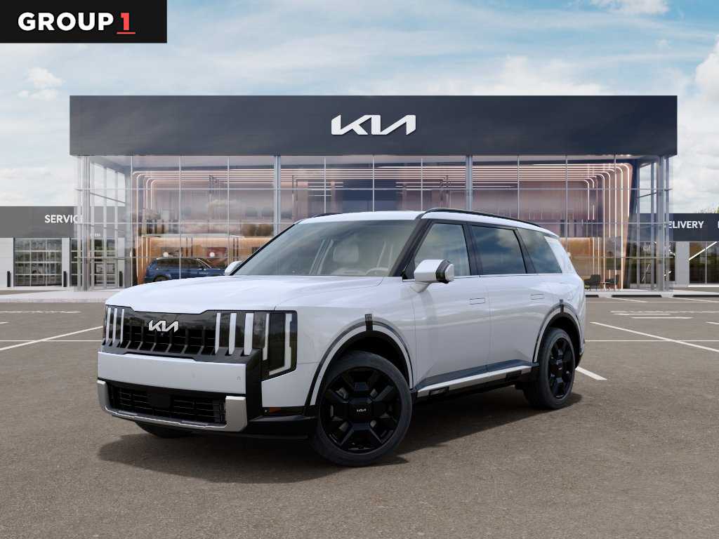 2027 Kia Telluride Hybrid SX-Prestige Glacial White Pearl at Westside Kia