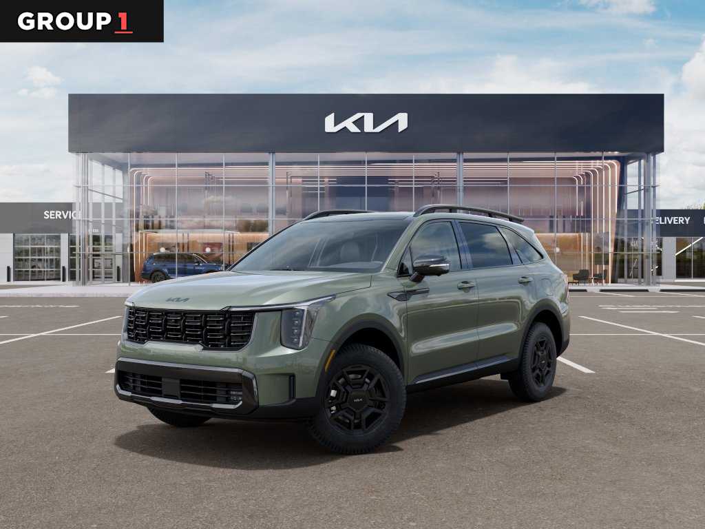 2026 Kia Sorento X-Pro SX Prestige Jungle Green at Westside Kia