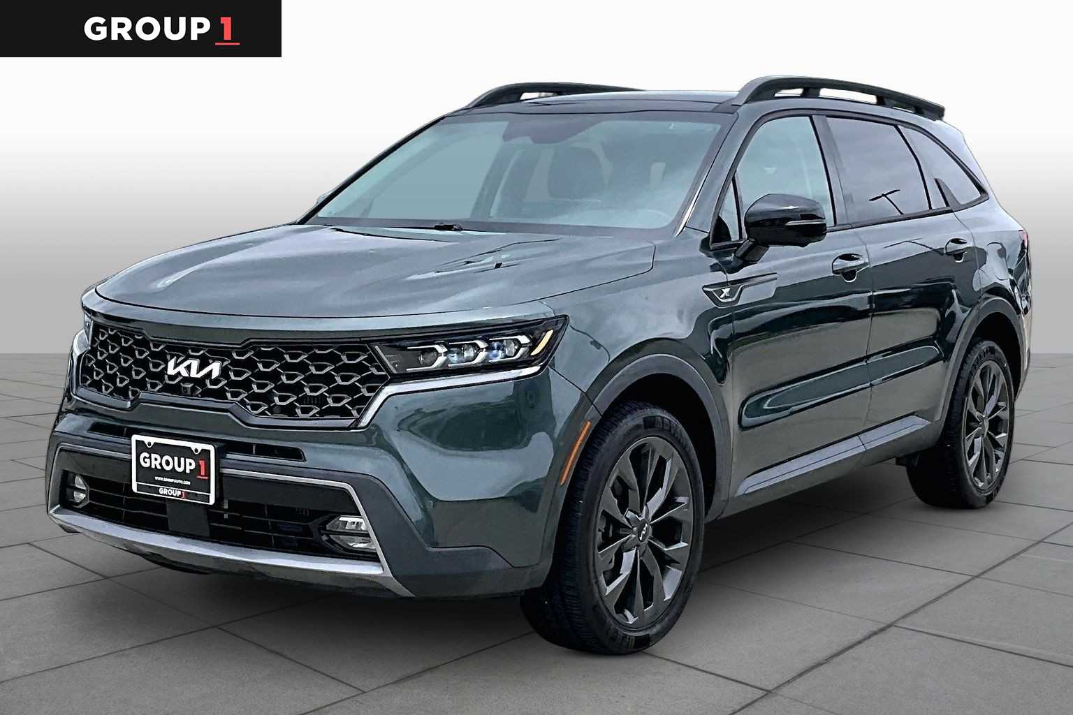 2022 Kia Sorento X-Line SX Prestige Aruba Green at Westside Kia