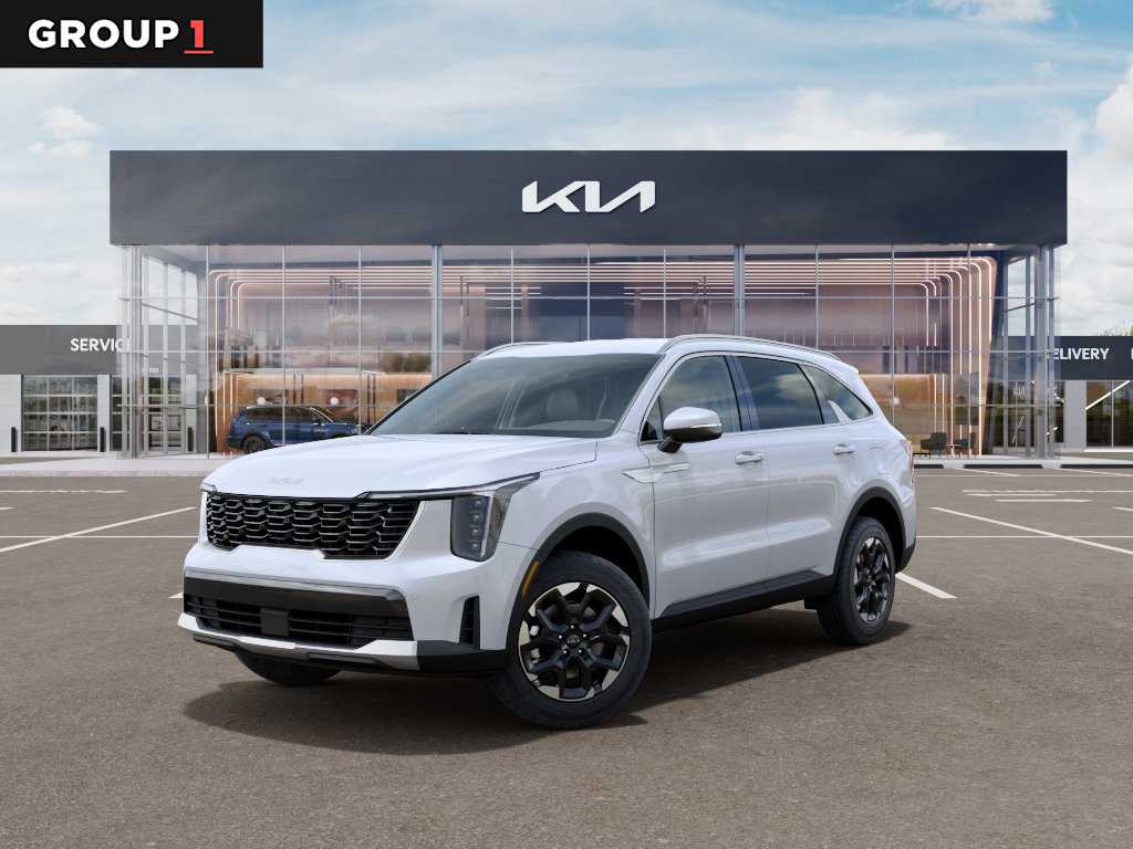 2026 Kia Sorento S Glacial White Pearl at Beck & Masten Kia