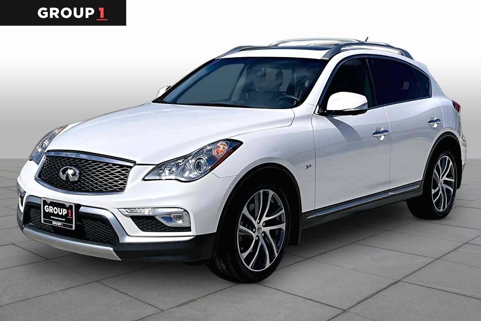 2017 INFINITI QX50  Majestic White at Group 1 Toyota Southwest