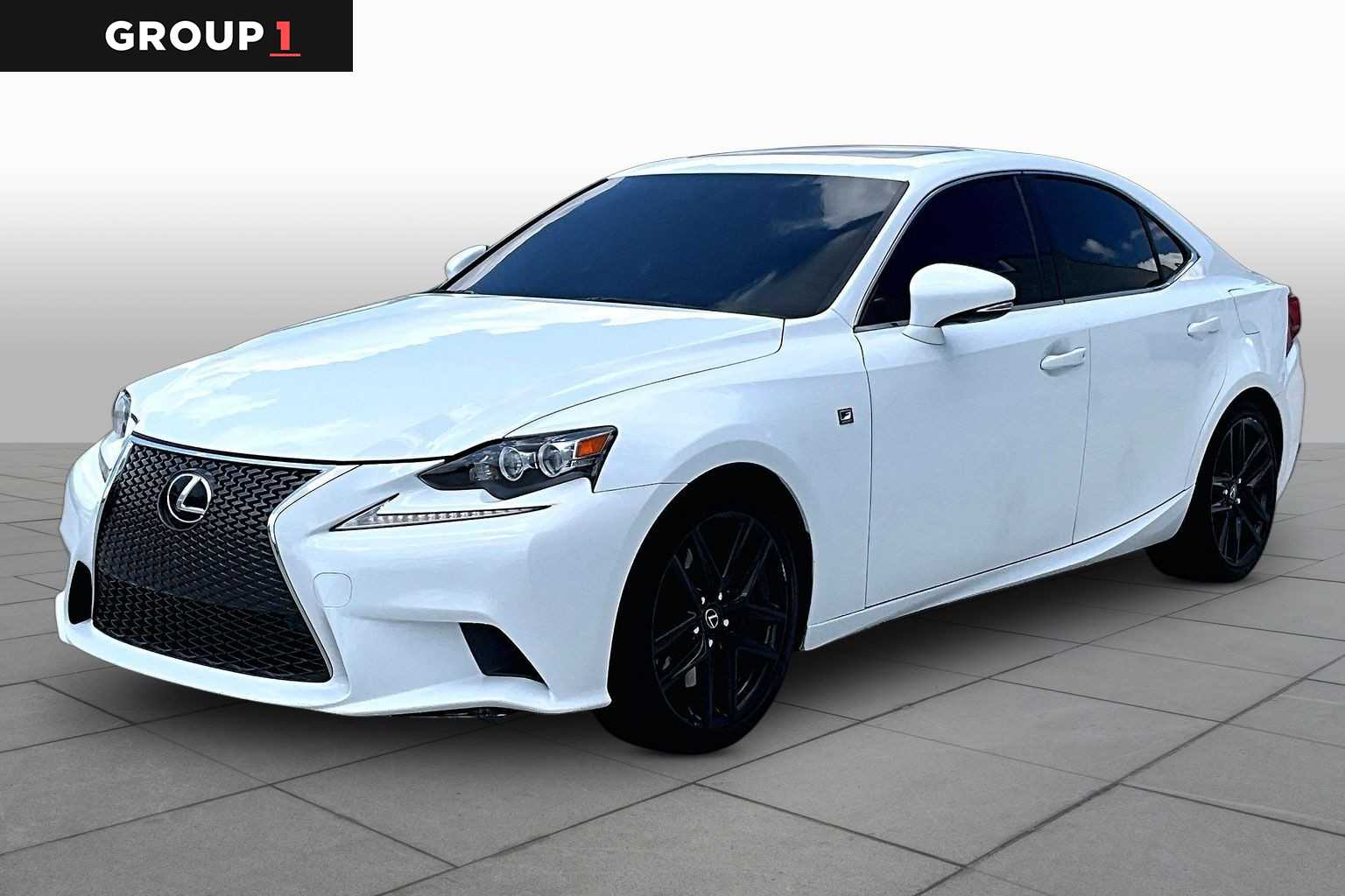 2015 Lexus IS 350  Ultra White at Group 1 GMC Buick South